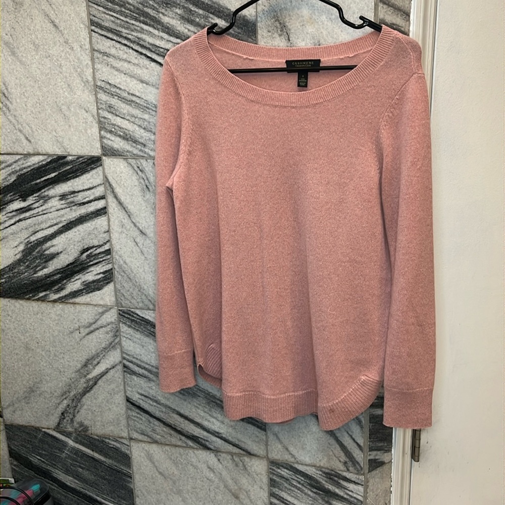 Charter Club Cashmere, Pink, size small